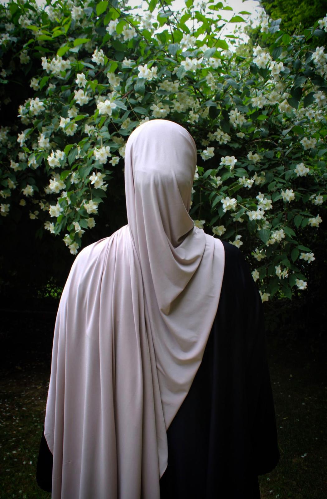 Hijab jersey premium de luxe - Coton d'Egypte